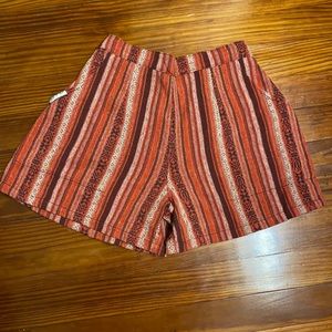 Boho Hand stitched shorts